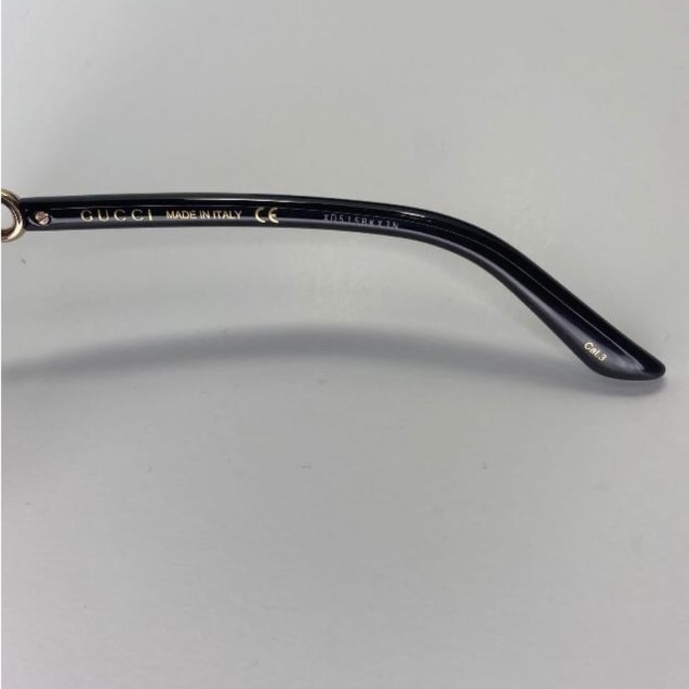 New 💯 Authentic Gucci Black Grey Square Ladies Gg0890s 001 55 Sunglasses - Picture 15 of 16